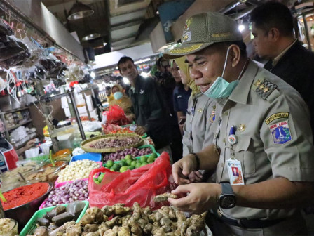 Pemkot Jakpus Monitoring Harga Rempah-rempah di Pasar Senen