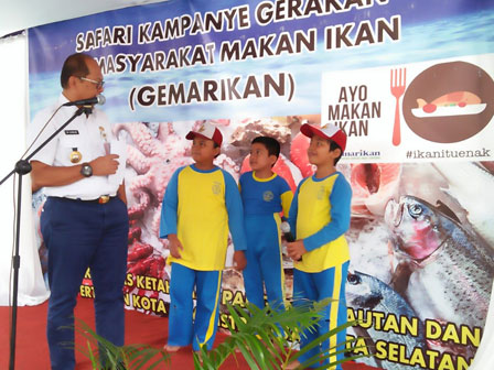 Pemkot Jaksel Ajak Warga Gemar Makan Ikan 