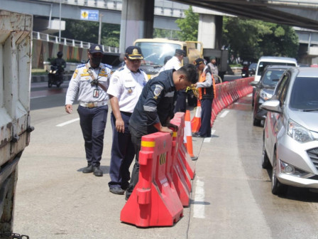 Rekayasa Lalin Diberlakukan di Jalan Yos Sudarso Segmen Putaran Plumpang