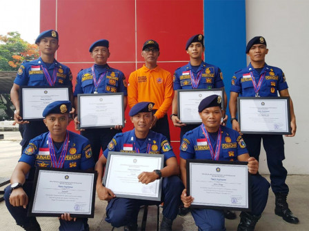  Tujuh Personel Dinas Gulkarmat Berprestasi Diganjar Penghargaan