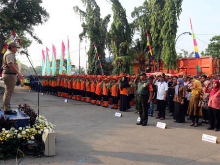  Kecamatan Tanjung Priok Gelar Apel Siaga Bencana