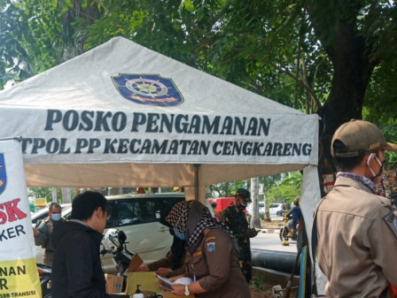 41 Pelanggar di Cengkareng Barat di Berikan Sanksi