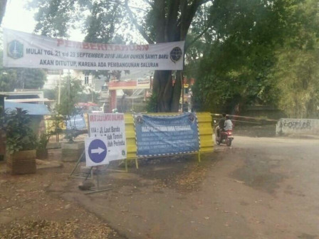 Sudinhub Jaktim Rekayasa Lalu Lintas di Jalan Duren Sawit Baru