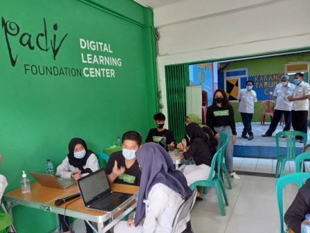 UPRS Marunda Berkolaborasi dengan Bulir Padi Foundation Luncurkan Program Digital Learning Center