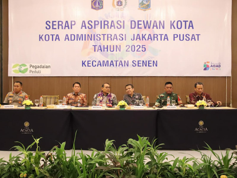 Dewan Kota Jakpus Gelar Serap Aspirasi Putaran Akhir di Kecamatan Senen 
