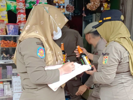 Satpol PP Kecamatan Koja Gencarkan Razia Miras Selama Ramadan 