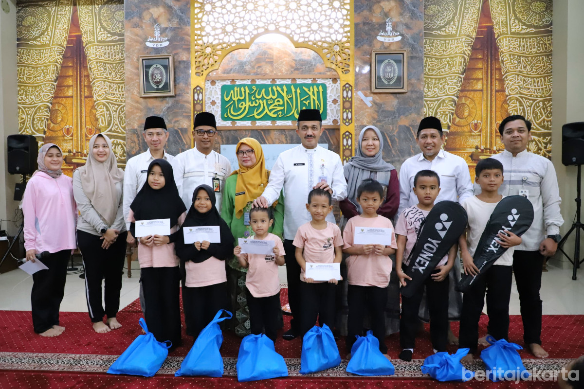 Pemkot Jaksel Santuni 55 Anak Yatim Piatu di Pejaten Barat