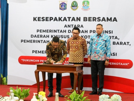Pemerintah DKI Jakarta, Jawa Barat, dan Bekasi Sinergi Bangun MRT 