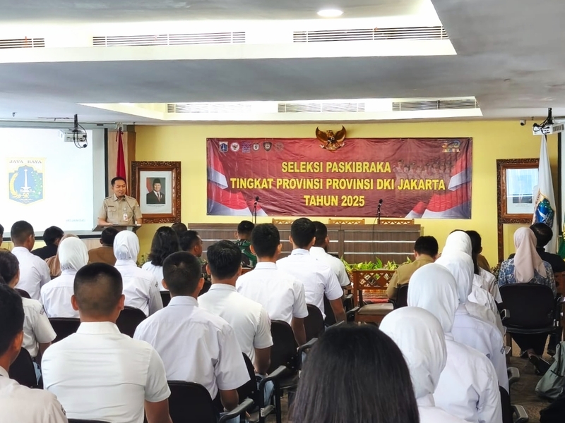 Bakesbangpol DKI Gelar Seleksi Anggota Paskibraka Tingkat Provinsi di Balai Kota