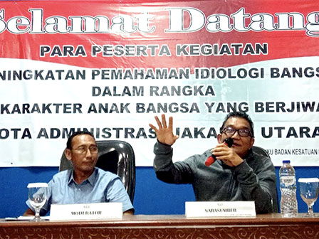 Suban Kesbangpol Jakut Adakan Lokakarya Peningkatan Pemahaman Ideologi Bangsa