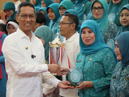 Temu Kader PKK Provinsi DKI Dibanjiri Hadiah dan Doorprize