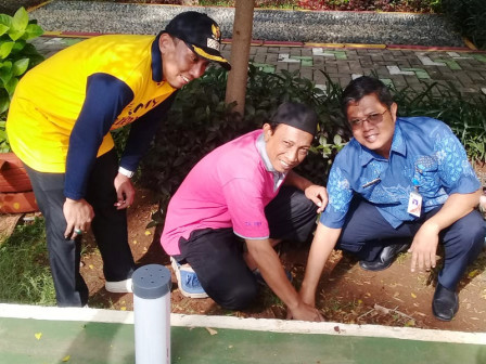 Kecamatan Pulogadung Targetkan 90 Ribu Lubang Biopori