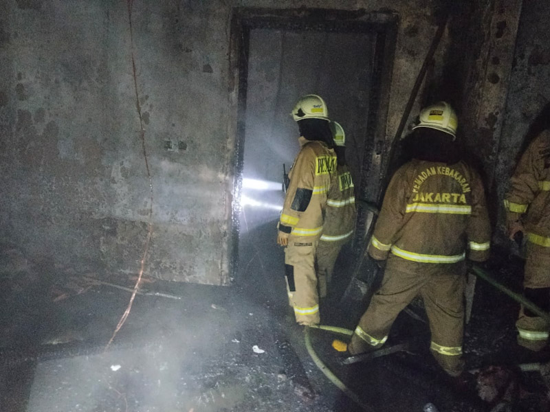 Kebakaran Rumah di Jalan Martimbang IV Berhasil Dipadamkan 