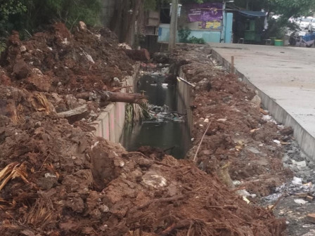 Keluhan Saluran Air di Taman Sunter Agung 2 Papanggo Ditindaklanjuti