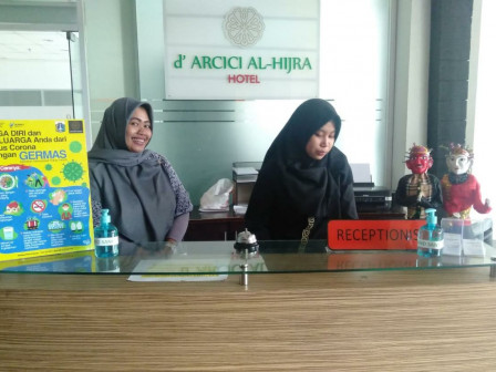 Arcici Al Hijrah Sediakan Hand Sanitizer