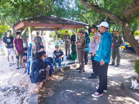 Satpol PP Pulau Untung Jawa Gencarkan Trantibum Jelang Bulan Ramadhan