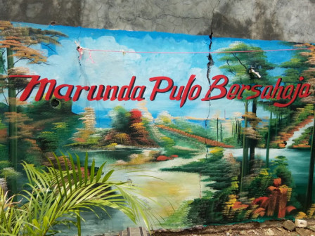  Hiasan Mural Bikin Cantik Kampung Marunda Pulo 