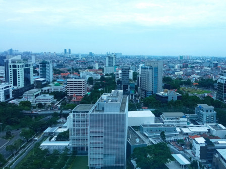 Langit Jakarta Berawan