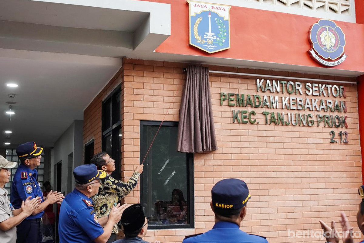 Kantor baru Gulkarmat Sektor Kecamatan Tanjung Priok diresmikan