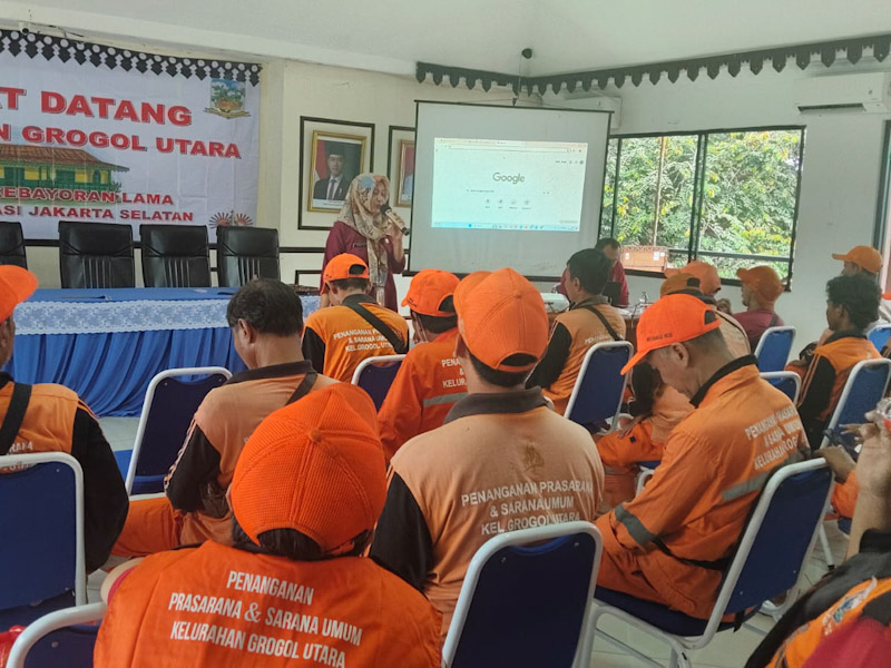Kelurahan Grogol Utara Hadirkan Inovasi e-Pantau Untuk PPSU 