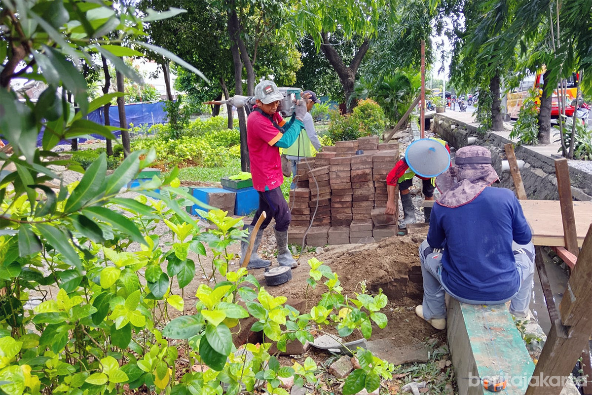 Penataan ulang Taman Ahmad Yani, Pulo Gadung,  Jakarta Timur