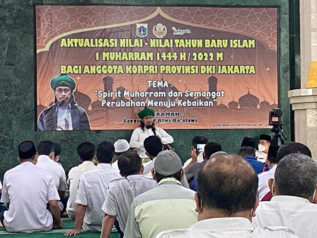Peringatan Tahun Baru Islam Muharram Digelar di Masjid Fatahillah Balai Kota DKI 