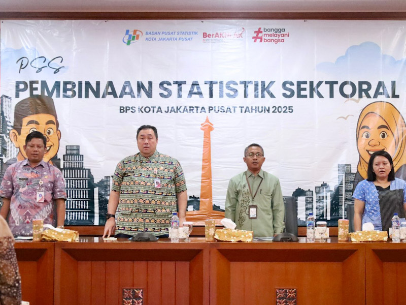 Pemkot - BPS Jakpus Gelar Pembinaan Statistik Sektoral 