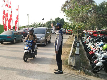 Lima Kantong Parkir Disiapkan Untuk Peserta Upacara di Taman BMW