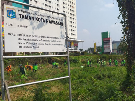 Pemkot Jakpus Akan Tata Rawasari Jadi Taman Kota