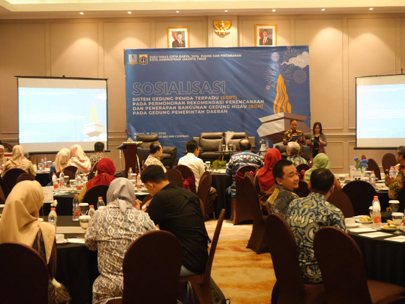  150 Peserta Ikuti Sosialisasi Gedung Pemda Terpadu dan Penerapan Bangunan Gedung Hijau 