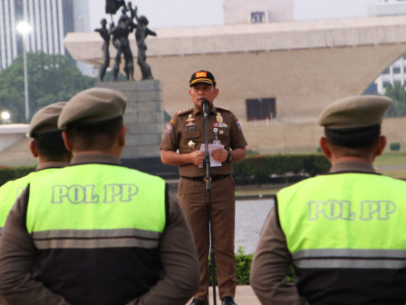  1.700 Personel Satpol PP Siap Amankan Rangkaian Acara Pelantikan Presiden dan Wapres 