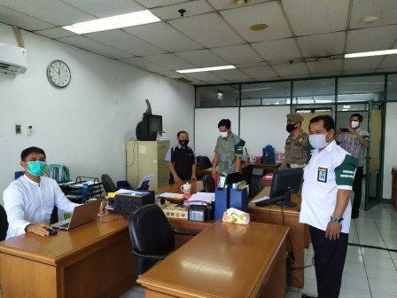 Operasi Tertib Masker Dilakukan di Kantor Mitra Praja