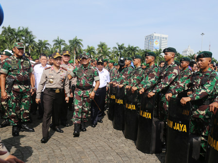 4.000 TNI/Poli Apel Siaga Pengamanan Pilkada Serentak