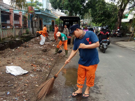 Halau PKL, Jl Pintu Besi Dihijaukan