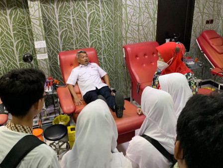 Siswa SMPN 95 Diedukasi Proses Donor Darah di PMI Jakut 