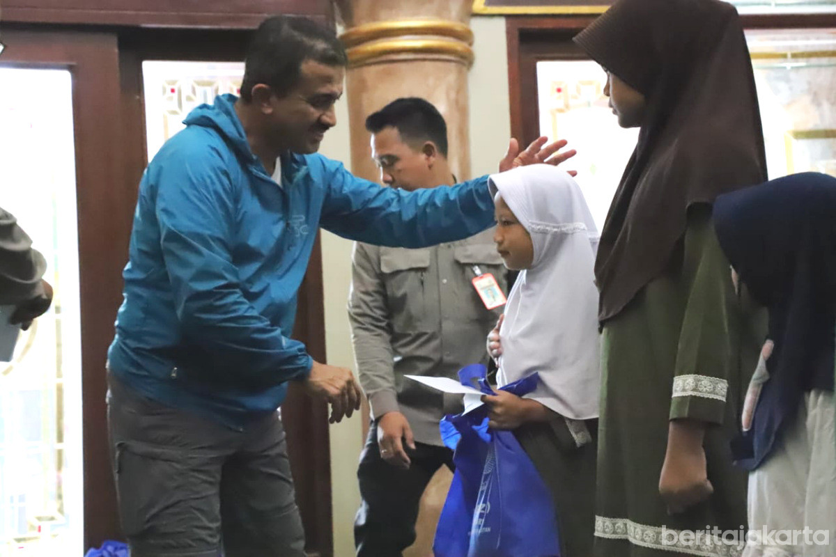 Pemkot Jaksel Santuni 40 Yatim Piatu di Kuningan Barat 