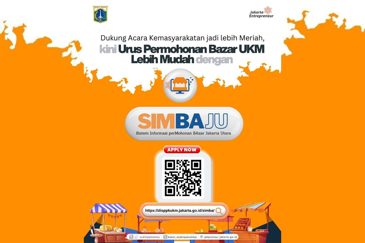 Sudin PPKUKM Jakarta Utara Luncurkan Aplikasi Simbaju