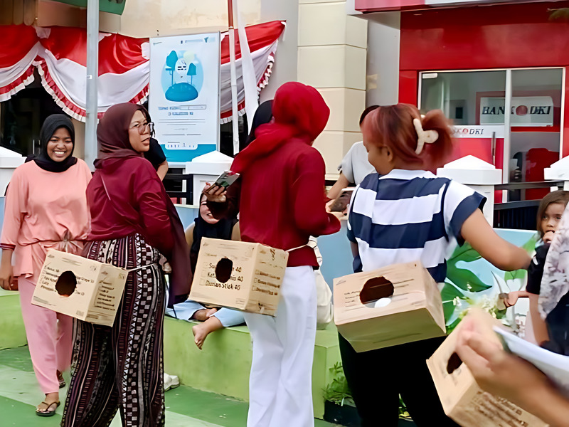 Beragam Lomba Memeriahkan HUT RI di Kelurahan Pulau Kelapa