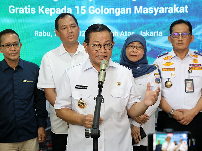  Pramono Ingatkan Pejabat yang Akan Dilantik Gunakan Transportasi Umum