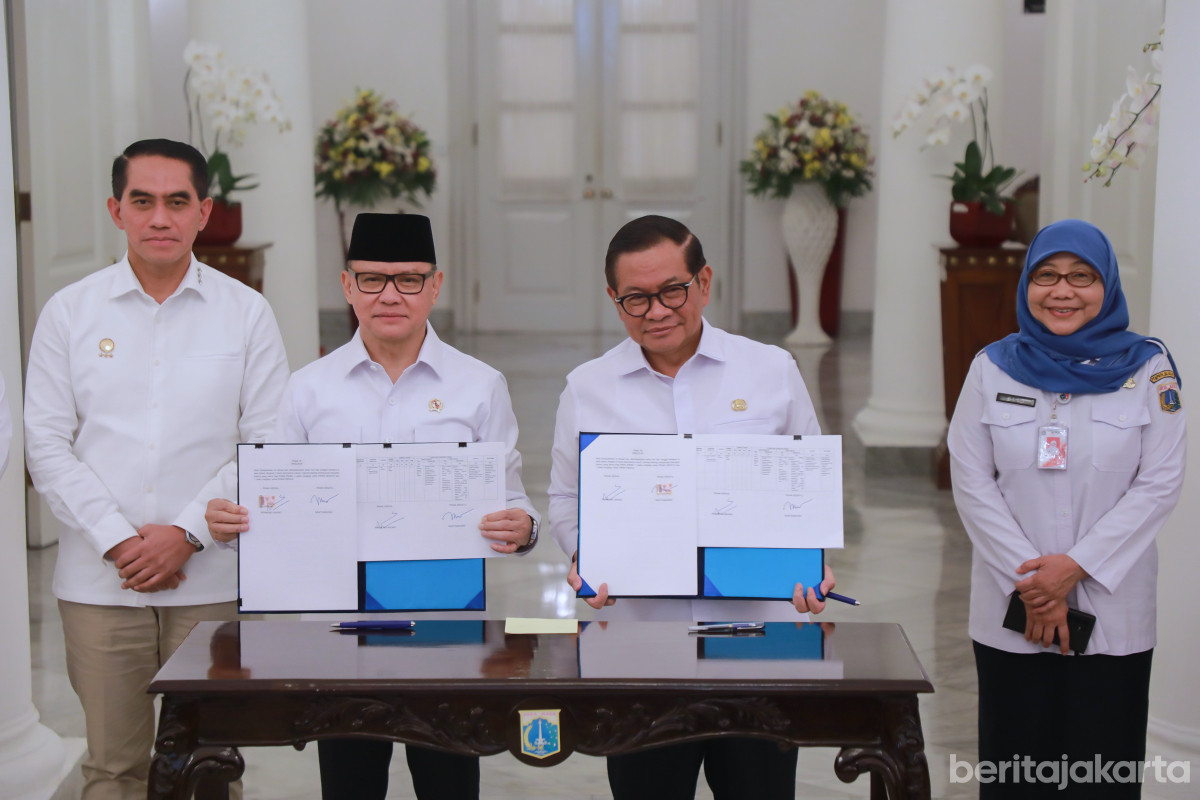 Pemprov DKI dan KP3MI menandatangani Kerja Sama Perkuat Perlindungan Pekerja Migran