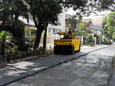 Perbaikan Jalan Bina Marga Jaksel Anggarkan 120 milliar