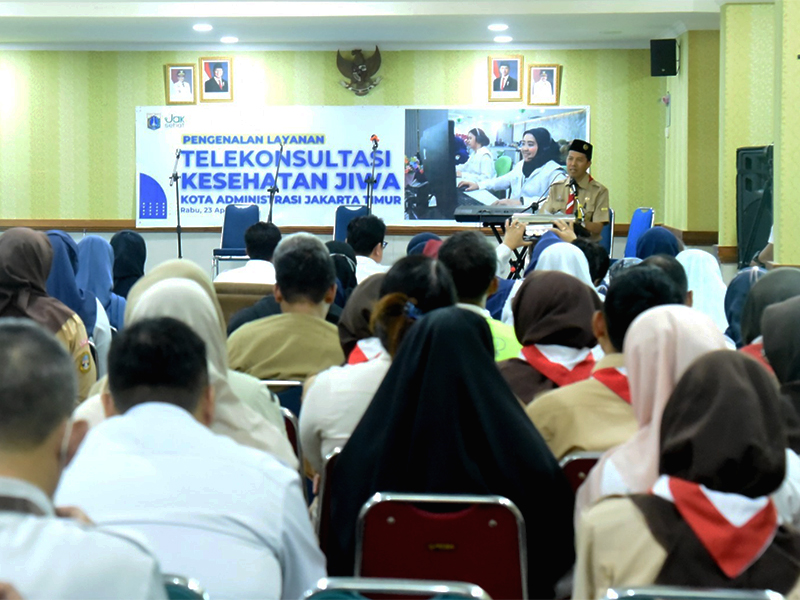  180 Peserta Ikuti Telekonsultasi Kesehatan Jiwa di SMAN 81