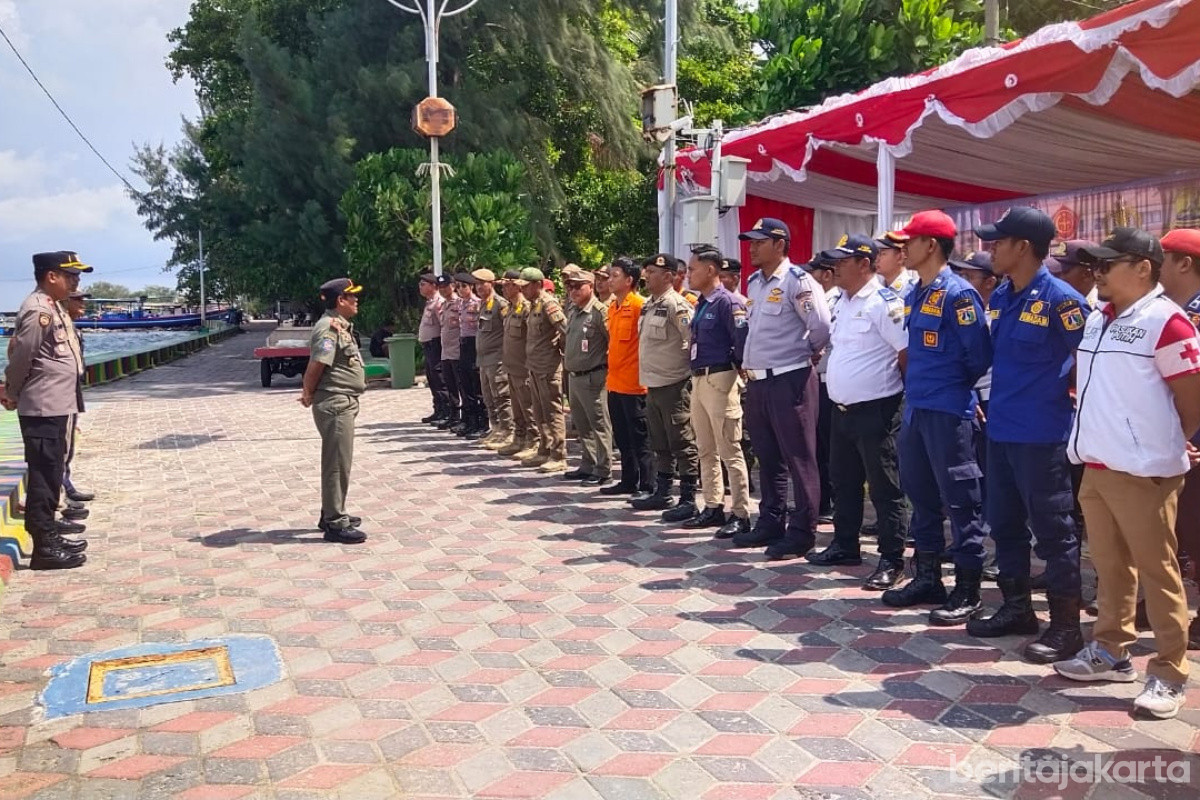 Personel Gabungan Siap Amankan Nataru di Kepulauan Seribu