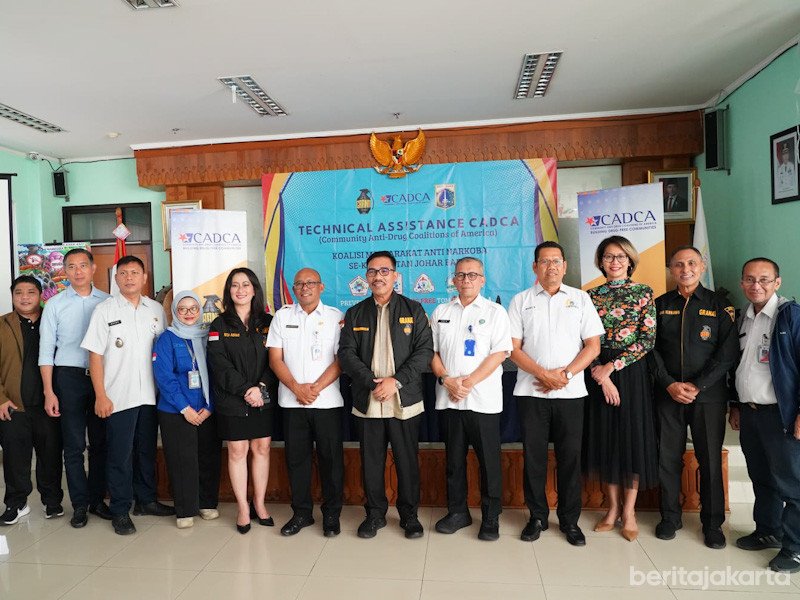 Kegiatan pelatihan pencegahan narkoba di Johar Baru