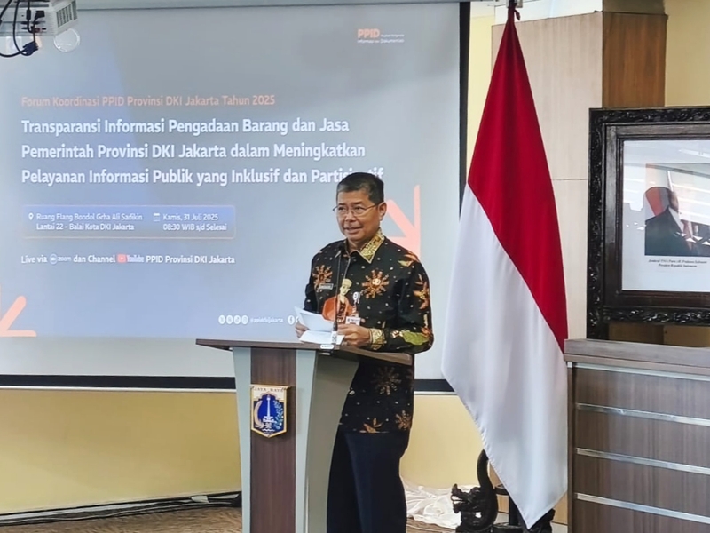 Pemprov DKI Dorong Transparansi Pengadaan Barang dan Jasa Lewat Forum PPID