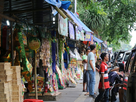 Pedagang Parsel di Cikini Disediakan Lokasi Pindah