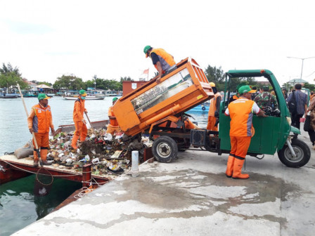  HPSN di Kepulauan Seribu Berhasil Angkat 115,8 Kubik Sampah 