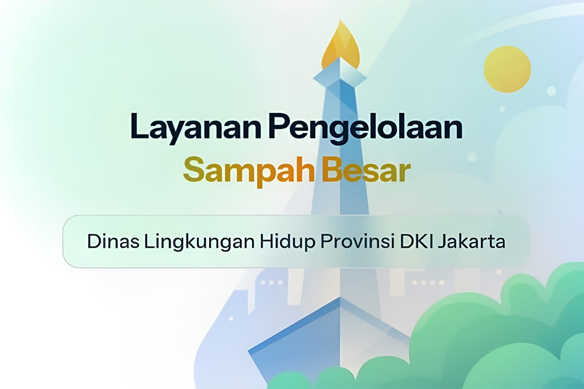 Laman Layanan Angkut Sampah Berukuran Besar Dinas Lingkungan Hidup DKI Jakarta