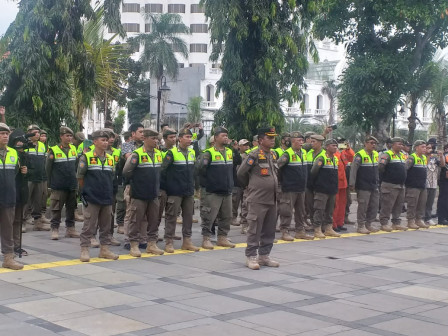  380 Personel Gabungan Disigakam Jaga Kawasan Kota Tua 