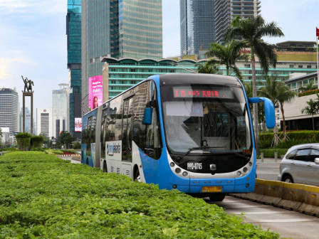 Jalanan Ditutup, Rute Transjakarta Kembali Dimodifikasi